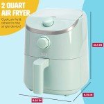 Tasty 2-Quart Personal Air Fryer with Temp Control
