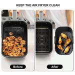 Silicone Air Fryer Liners 2-Pack for Ninja
