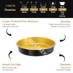 Reusable Aluminum Foil Air Fryer Pans - 20-Pack