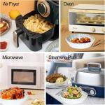 100 Pack Non-Stick Aluminum Foil Air Fryer Liners