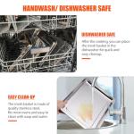 Large Stainless Steel Air Fryer Basket Set