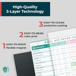 Air Fryer Cheat Sheet & Cooking Guide Set