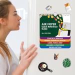 Air Fryer Cheat Sheet Magnets & Cooking Guide