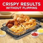 2-in-1 Nonstick Air Fryer Crisper Tray