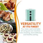 Elite Gourmet Compact 1.1Qt Oil-Less Air Fryer