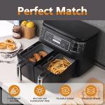 Collapsible Silicone Air Fryer Liners - 2 Pack