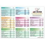 Air Fryer Cooking Times Magnetic Cheat Sheet