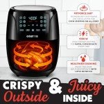 Gourmia 4-Quart Digital Air Fryer Oven