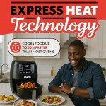 Gourmia 4-Quart Digital Air Fryer Oven