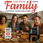 Gourmia 4-Quart Digital Air Fryer Oven