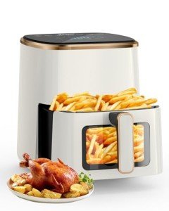VEWIOR 5.3Qt Smart Air Fryer with Viewing Window