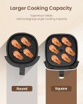 VEWIOR 5.3Qt Smart Air Fryer with Viewing Window