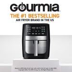 Gourmia 8 Qt XL Digital Air Fryer - 12 Presets