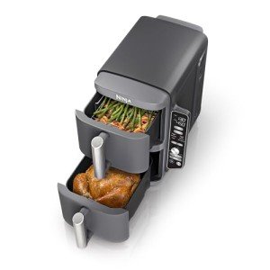 Ninja 10QT DoubleStack Air Fryer with 2 Baskets