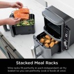 Ninja 10QT DoubleStack Air Fryer with 2 Baskets