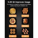 Kitchen Elite Compact Digital Air Fryer Oven