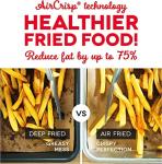 DASH Tasti-Crisp™ 2.6 Qt. Electric Air Fryer