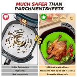 Silicone Liners for 8-inch Air Fryers - 3 Pack