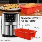 Silicone Loaf Pans for Air Fryers - Non-Stick
