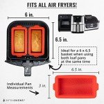 Silicone Loaf Pans for Air Fryers - Non-Stick