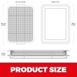 Oven-Safe Air Fryer Basket and Baking Tray