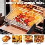 Oven-Safe Air Fryer Basket and Baking Tray