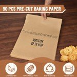 Precut Non-Stick Parchment Paper Sheets for Air Fryers