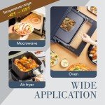 5-Inch Glass Casserole Dish for Air Fryers