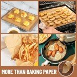 Precut Non-Stick Parchment Paper Sheets for Air Fryers