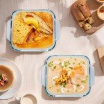 5-Inch Glass Casserole Dish for Air Fryers