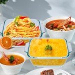 5-Inch Glass Casserole Dish for Air Fryers
