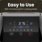 CHEFMAN Digital Air Fryer with Rotisserie & Dehydrator