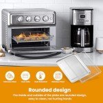 Stainless Steel Air Fryer Basket & Baking Tray