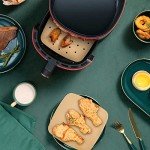MFJUNS 200PCS Non-Stick Air Fryer Parchment Paper