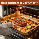 200 Pcs Non-Stick Parchment Paper for Air Fryers