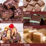 Silicone Brownie Pan Set - 4-Cavity Molds