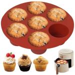 Silicone Air Fryer Muffin Pan - 7 Cups