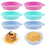 6-Pack Silicone Egg Molds for Air Fryers