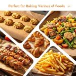 Non-Stick Parchment Paper Sheets for Air Fryers