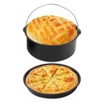 Air Fryer Accessories Set: Cake Barrel & Pizza Pan