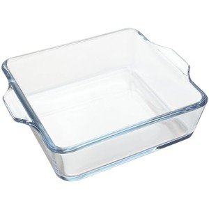 Mini 5-Inch Square Glass Baking Dish for Air Fryer