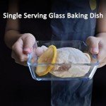 Mini 5-Inch Square Glass Baking Dish for Air Fryer