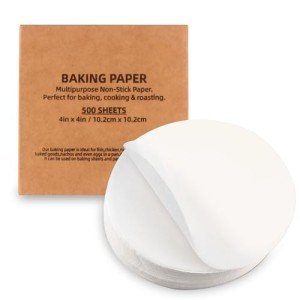 500 Pcs Round Parchment Paper Baking Sheets