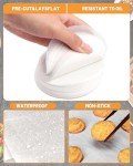 500 Pcs Round Parchment Paper Baking Sheets