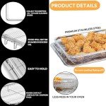 Large Oven Air Fryer Basket and Tray Set