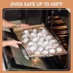 Large Unbleached Parchment Paper Sheets for Air Fryers