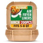 OLESBUR Disposable Air Fryer Liners, 200 Pcs