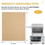 BYKITCHEN Air Fryer Parchment Paper Liners - 120pcs