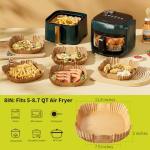 200 PCS Air Fryer Disposable Paper Liners
