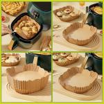 200 PCS Air Fryer Disposable Paper Liners